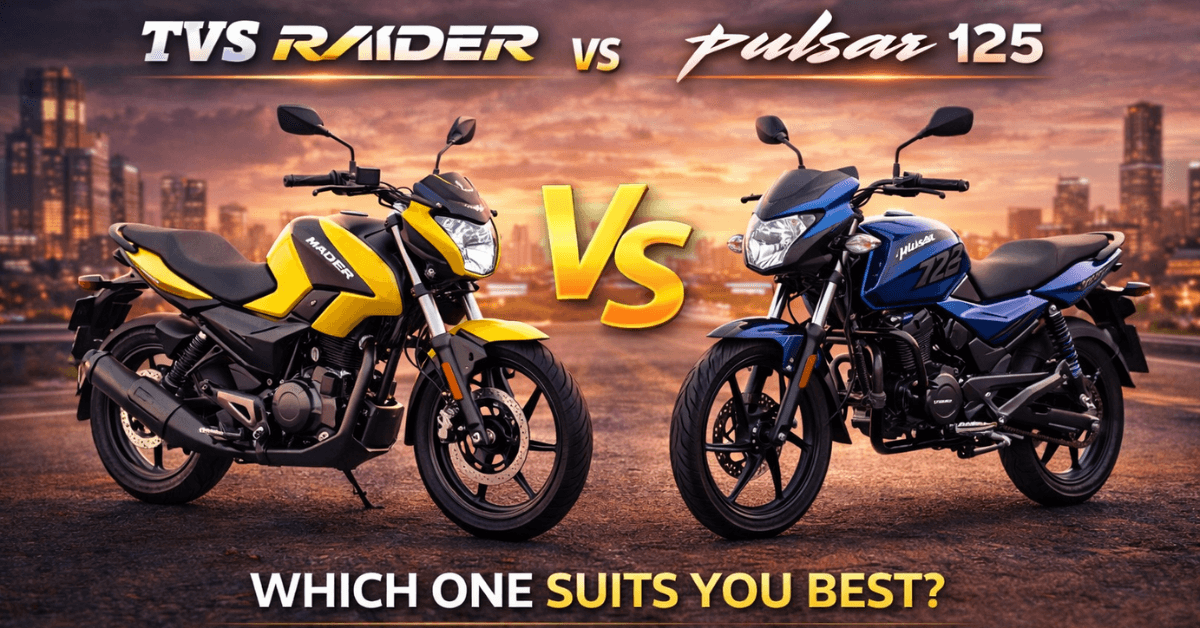 TVS Raider vs Pulsar 125 Review